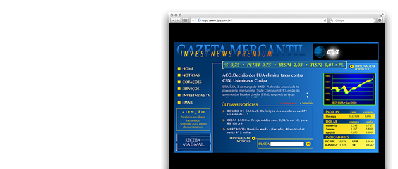 Gazeta Mercantil Investnews Premium